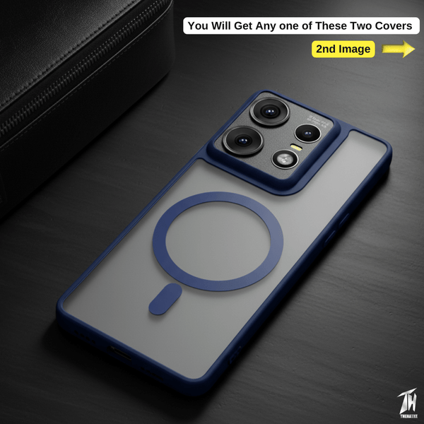 KYRON Dark Blue Matte Case for Motorola Edge 60 Stylus