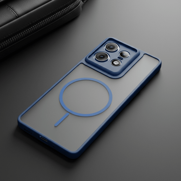 KYRON Dark Blue Matte Case for Motorola Edge 60 Stylus