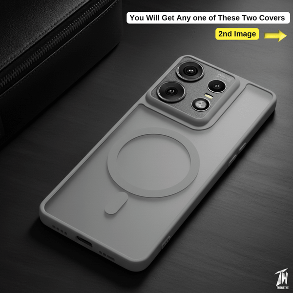 KYRON Grey Matte Case for Motorola Edge 50 Pro