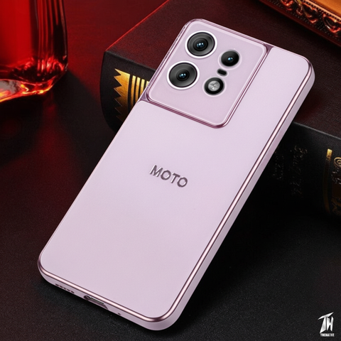 Orix Pink Matte Case for Motorola Edge 50 Pro