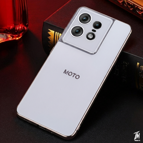 Orix White Matte Case for Motorola Edge 50 Pro