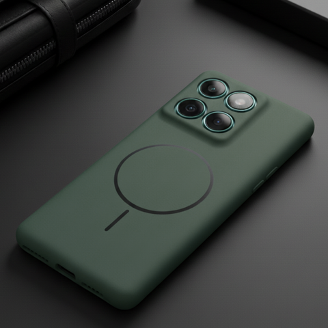 CAVEN Dark Green Silicone case for Motorola Edge 60 Fusion