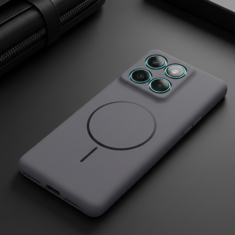 CAVEN Grey Silicone case for Motorola Edge 60 Fusion