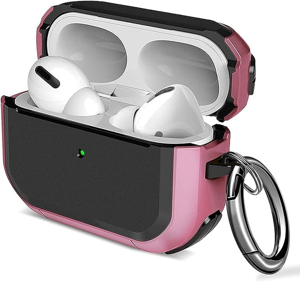 Eggshell Buffer Design (Pink) Silicone Case For Apple Airpods 4 - The Hatke