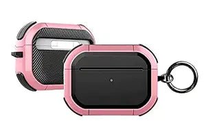 Eggshell Buffer Design (Pink) Silicone Case For Apple Airpods 4 - The Hatke