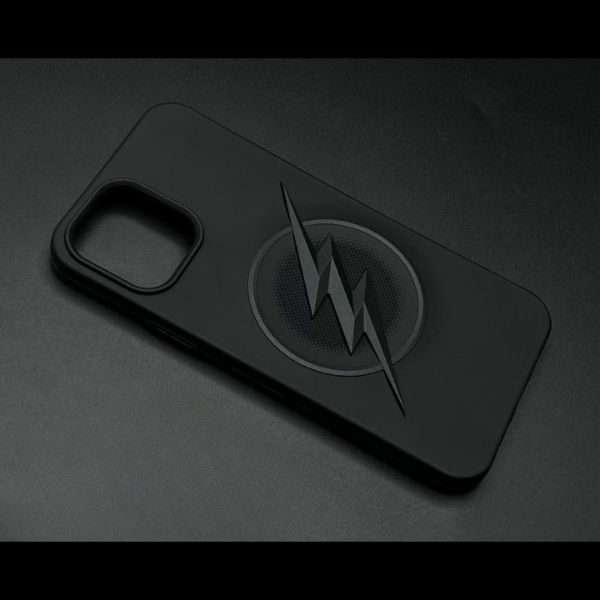 F-Superhero Engraved silicon Case for Apple Iphone 12 - The Hatke