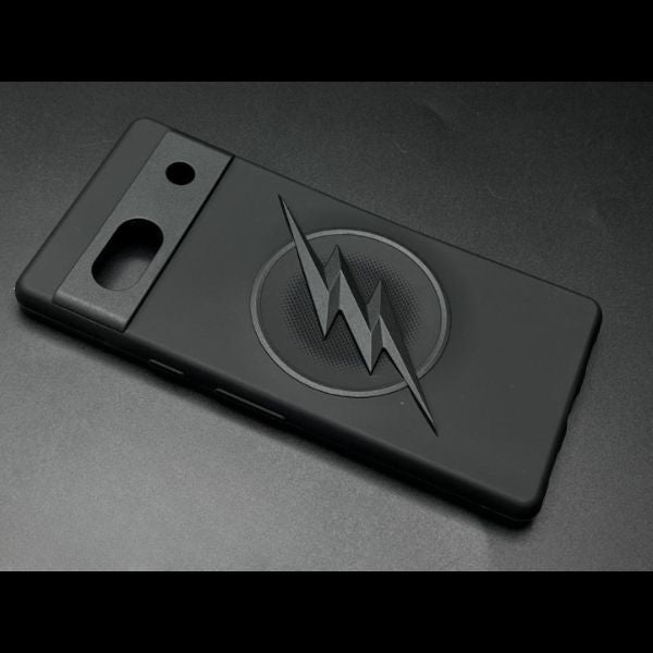 F-Superhero Engraved silicon Case for Google Pixel 7A - The Hatke