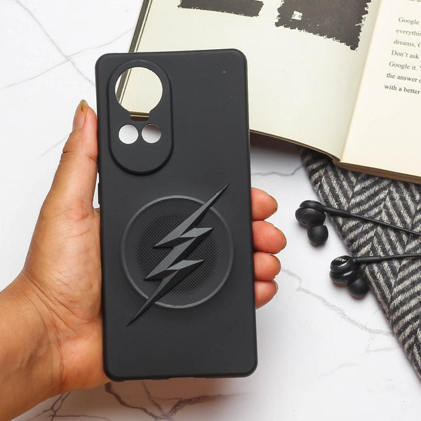 F-Superhero Engraved silicon Case for Oppo Reno 10 - The Hatke