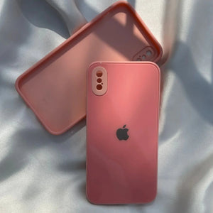 Pink camera Safe mirror case for Apple iphone Xs Max