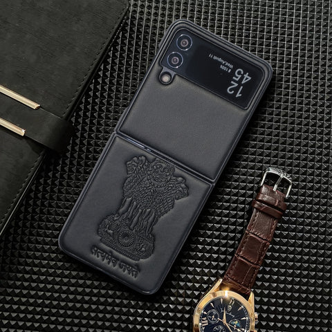 Ashoka Black Leather Case for Samsung Galaxy Z FLIP 3