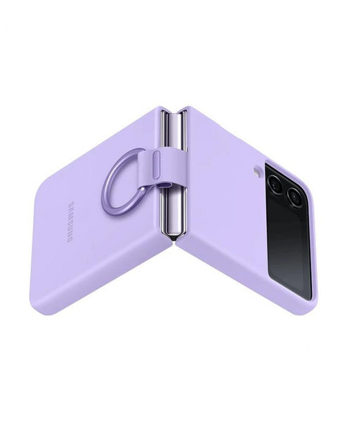 Purple Original Silicone case for Samsung Galaxy Z FLIP 3