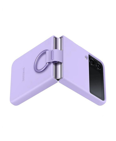 Purple Original Silicone case for Samsung Galaxy Z FLIP 4