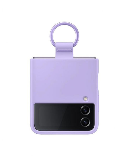 Purple Original Silicone case for Samsung Galaxy Z FLIP 4