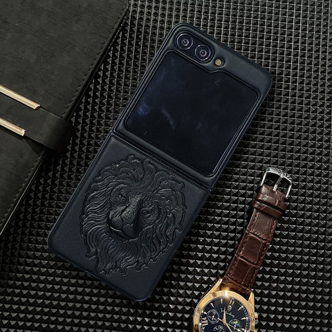 Black Royal King Silicone Case for Samsung Galaxy Z FLIP 6