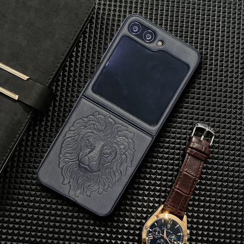 Grey Royal King Silicone Case for Samsung Galaxy Z FLIP 5