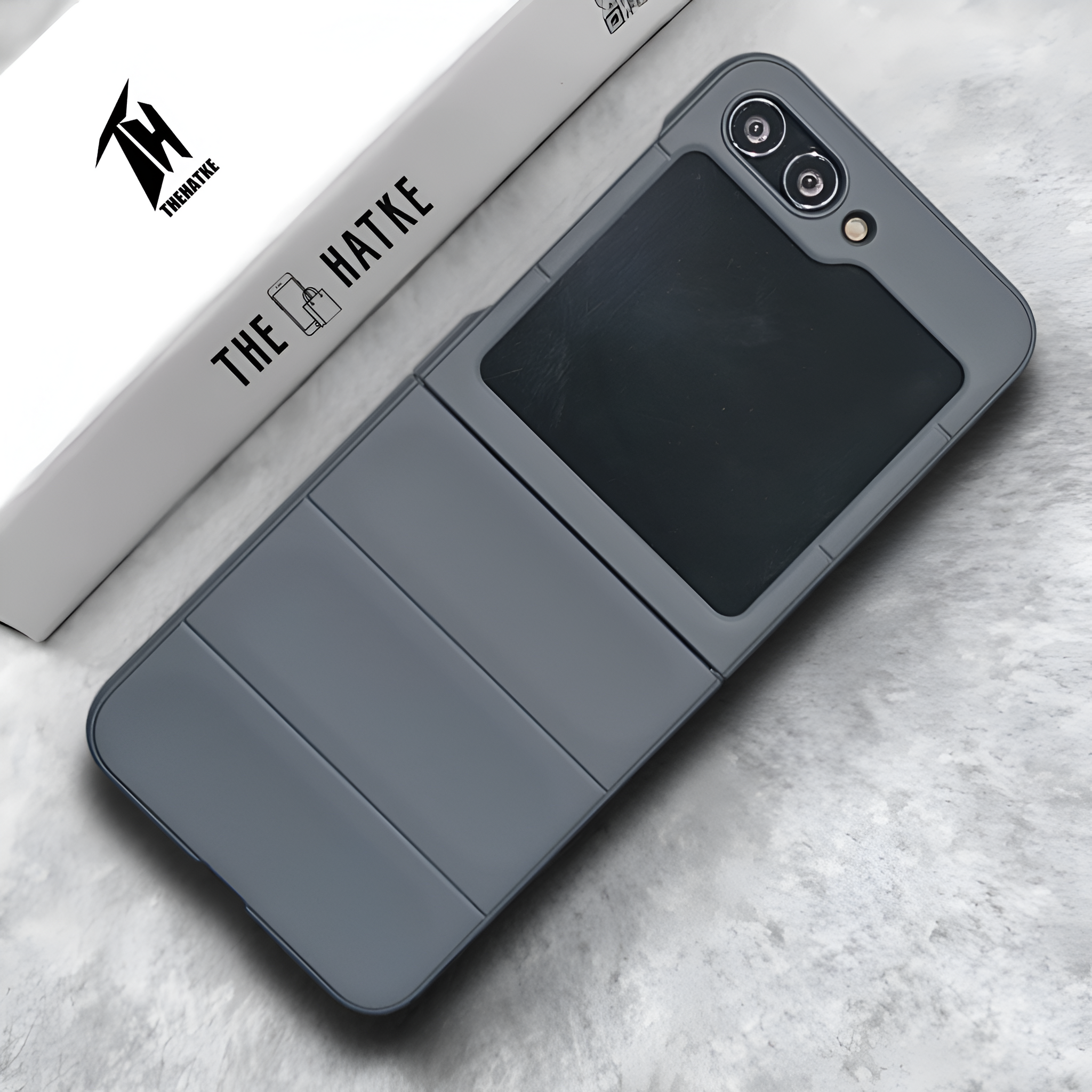 Grey Wave Case for Samsung Galaxy Z FLIP 6