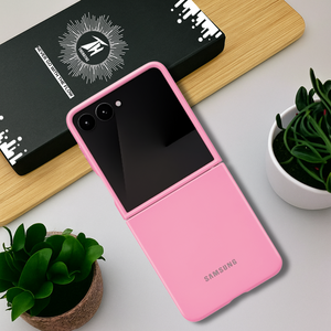 Pink Original Silicone case for Samsung Galaxy Z FLIP 7