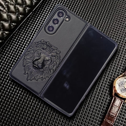 Black Royal King Silicone Case for Samsung Galaxy Z FOLD 6