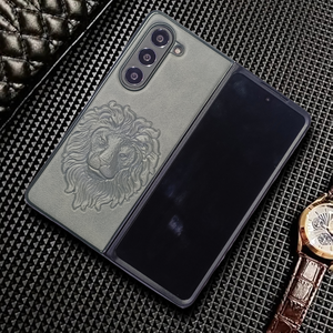 Grey Royal King Silicone Case for Samsung Galaxy Z FOLD 5