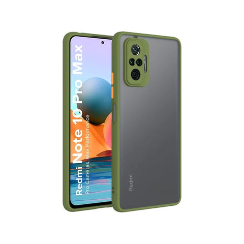 Green Smoke Camera Safe case for Redmi Note 10 Pro