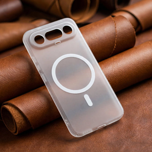 White Paper Matte Magsafe Case for Vivo X300 Fe