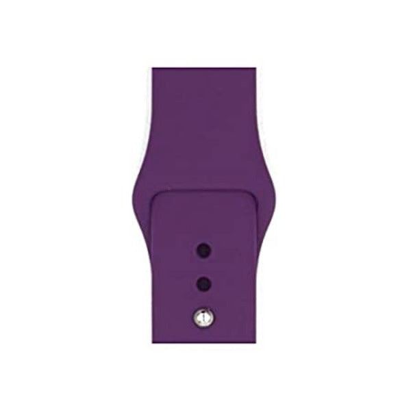 Purple Silicone Strap For Apple Iwatch (42mm/44mm)