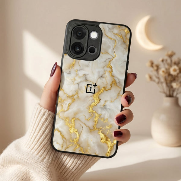 Gold Vein Glory MB Case for Oneplus 13S - The Hatke