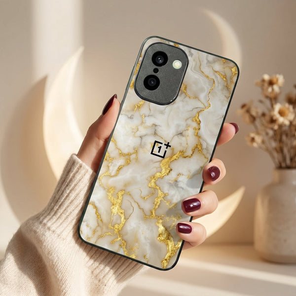 Gold Vein Glory MB Case for Oneplus 15R - The Hatke