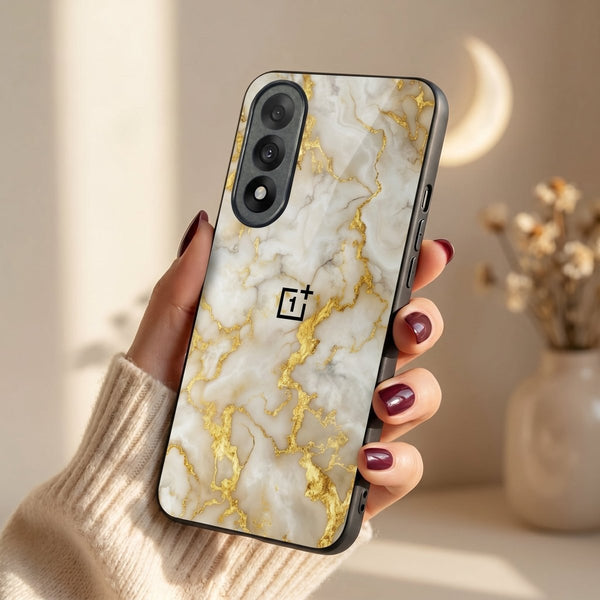Gold Vein Glory MB Case for Oneplus Nord 5 - The Hatke