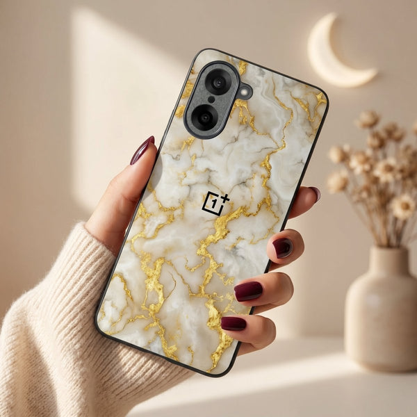 Gold Vein Glory MB Case for Oneplus Nord CE 5 - The Hatke