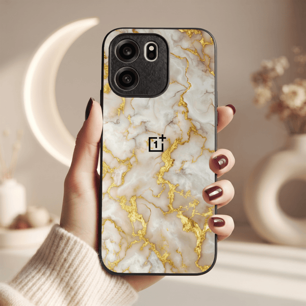 Gold Vein Glory MB Case for Oneplus Nord CE 6 - The Hatke