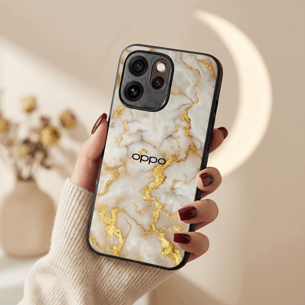 Gold Vein Glory MB Case for Oppo Reno 15 Pro - The Hatke