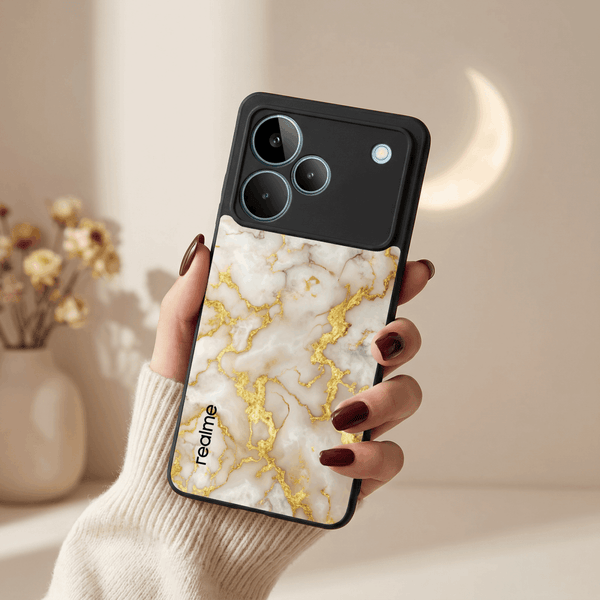 Gold Vein Glory MB Case for Realme P4 Pro - The Hatke