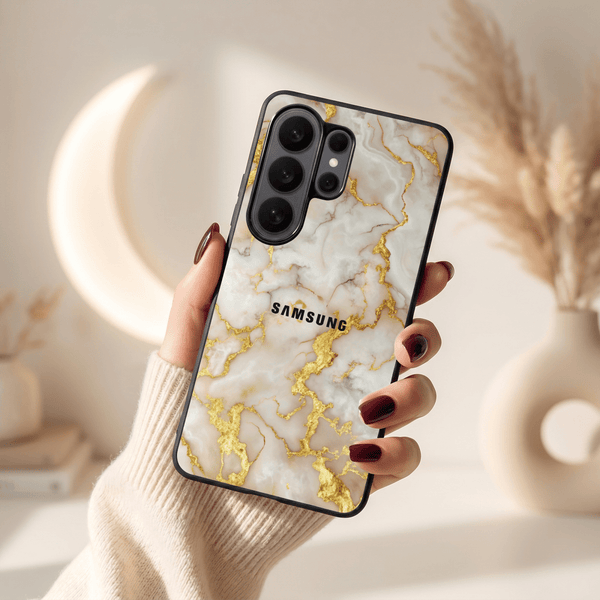 Gold Vein Glory MB Case for Samsung Galaxy S26 Ultra - The Hatke