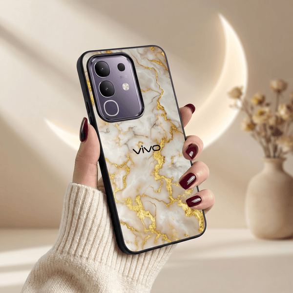 Gold Vein Glory MB Case for Vivo T4X - The Hatke