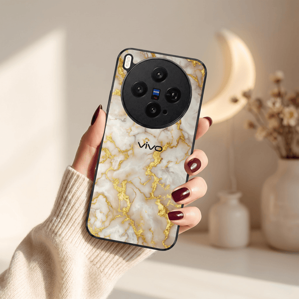 Gold Vein Glory MB Case for Vivo X300 - The Hatke