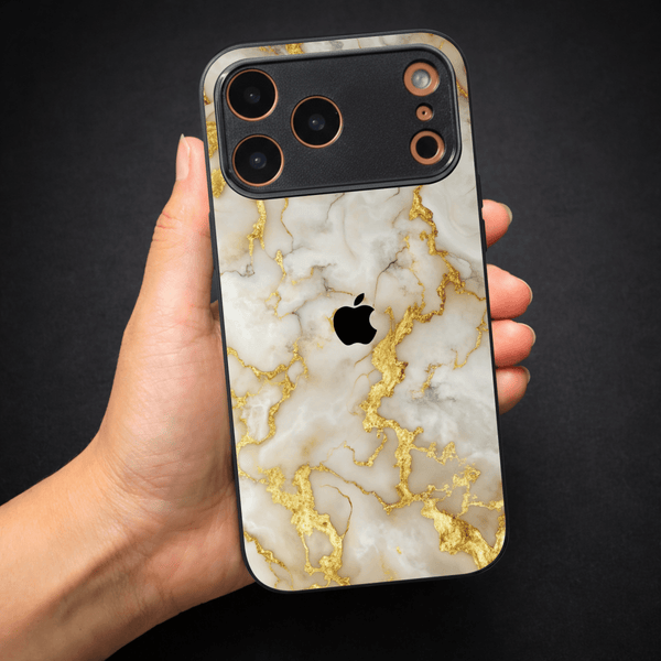 Gold Vein Glory MB Case for Apple Iphone 17 Pro Max