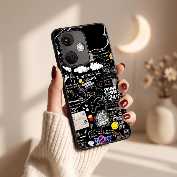 Graffiti MB Case for Oneplus Nord CE 3 - The Hatke
