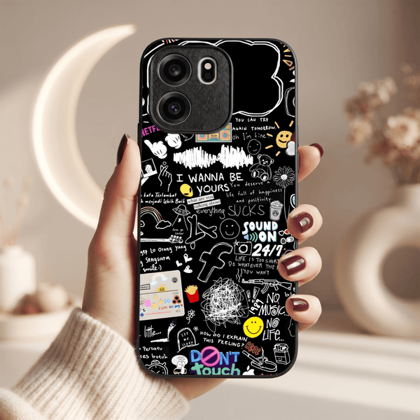 Graffiti MB Case for Oneplus Nord CE 6 - The Hatke