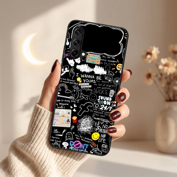 Graffiti MB Case for Oneplus Nord CE - The Hatke