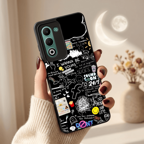 Graffiti MB Case for Oppo A5 5G - The Hatke