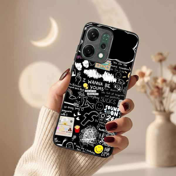 Graffiti MB Case for Oppo Reno 14 Pro - The Hatke