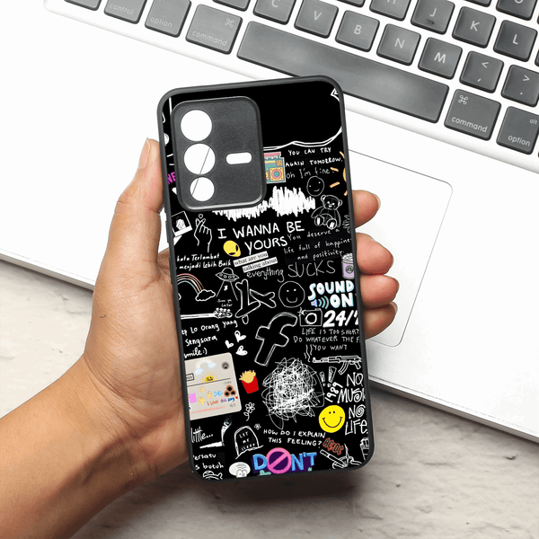 Graffiti MB Case for Vivo V23 - The Hatke