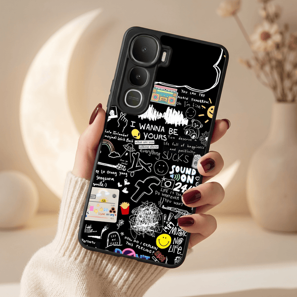 Graffiti MB Case for Vivo Y400 - The Hatke