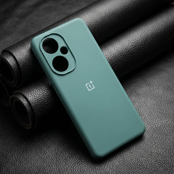 Green Camera Original Silicone case for Oneplus Nord CE 3 Lite 5G - The Hatke