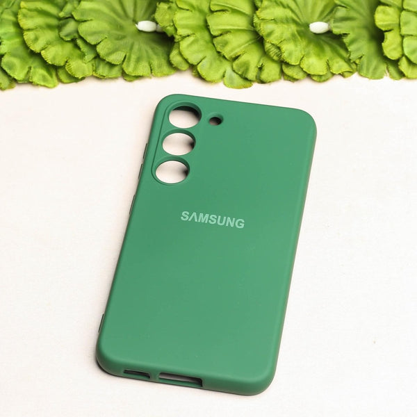 Green Camera Original Silicone case for Samsung S21 FE - The Hatke