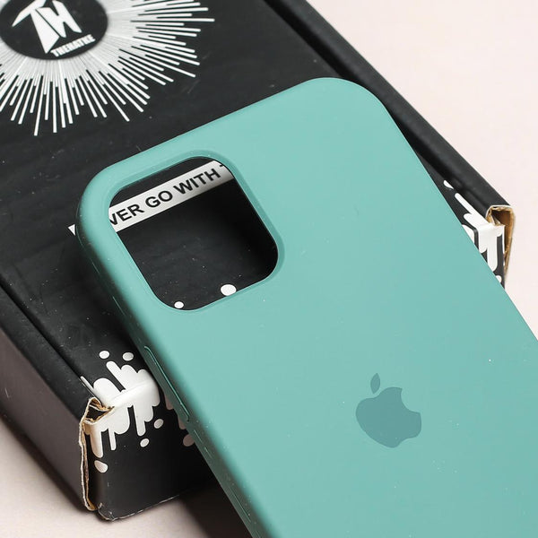 Green Original Silicone case for Apple iphone 11 - The Hatke