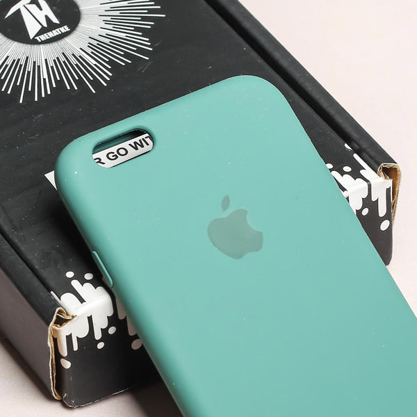 Green Original Silicone case for Apple iphone 7 - The Hatke
