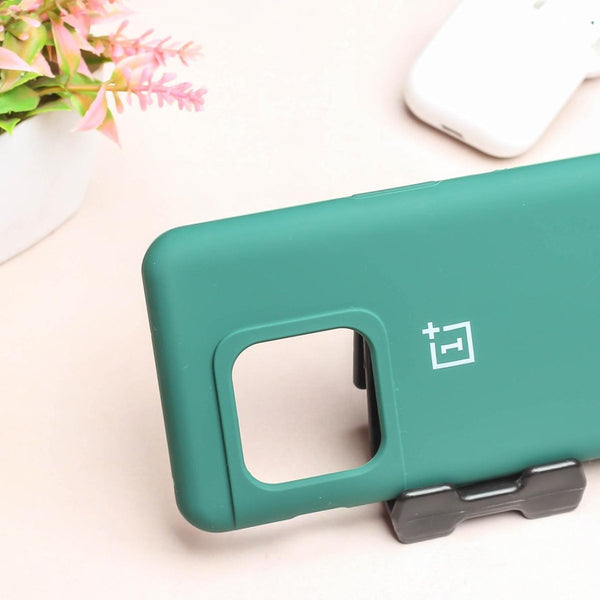 Green Original Silicone case for Oneplus 10 Pro - The Hatke