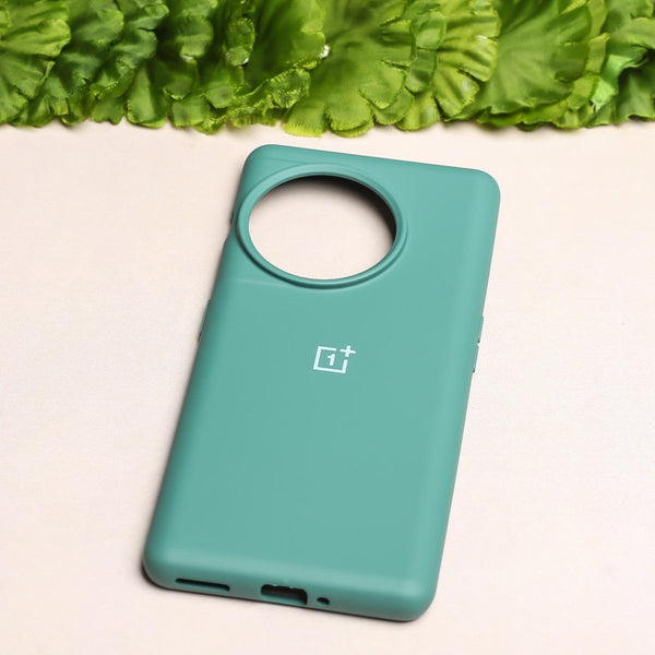 Green Original Silicone case for Oneplus 11R - The Hatke
